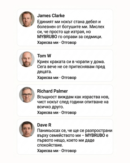 Лепенки за гъбички по ноктите BRUBO